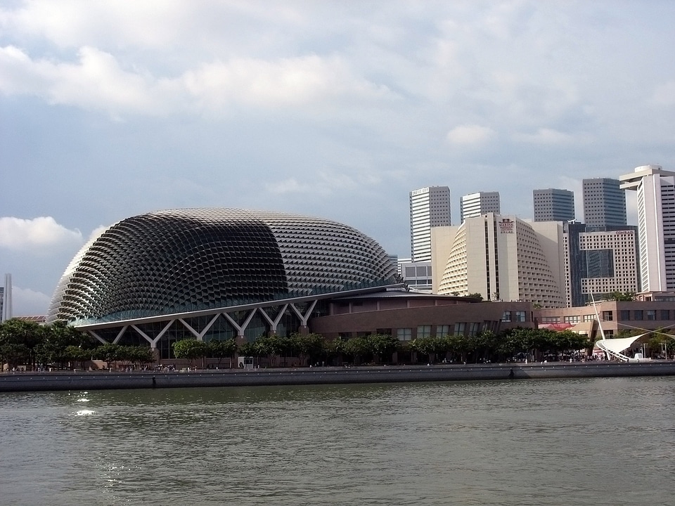 Skyline architecture bay