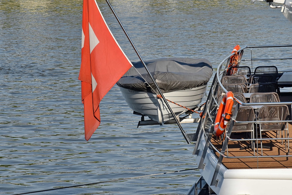 Float sailboat water