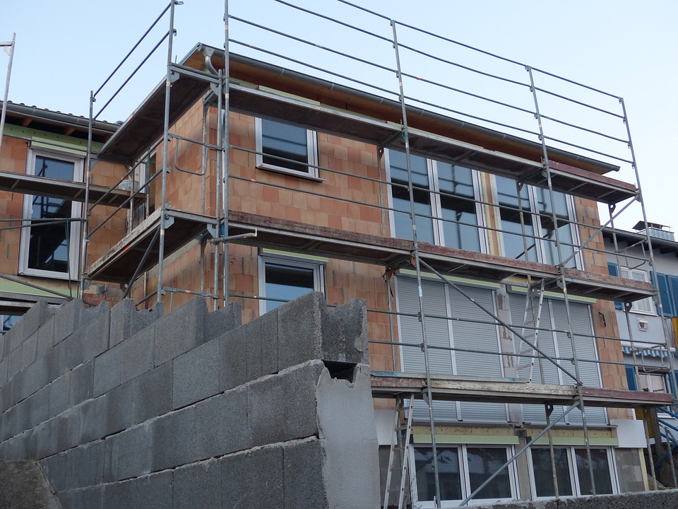 Scaffold house shell