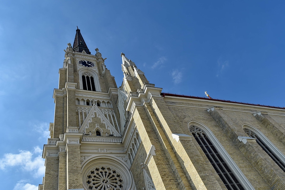 Architecture church tower