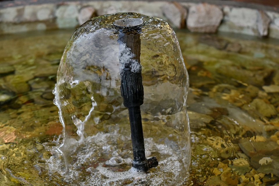 Decoration fountain water