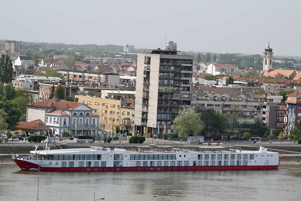 Cruise Ship downtown ship photo