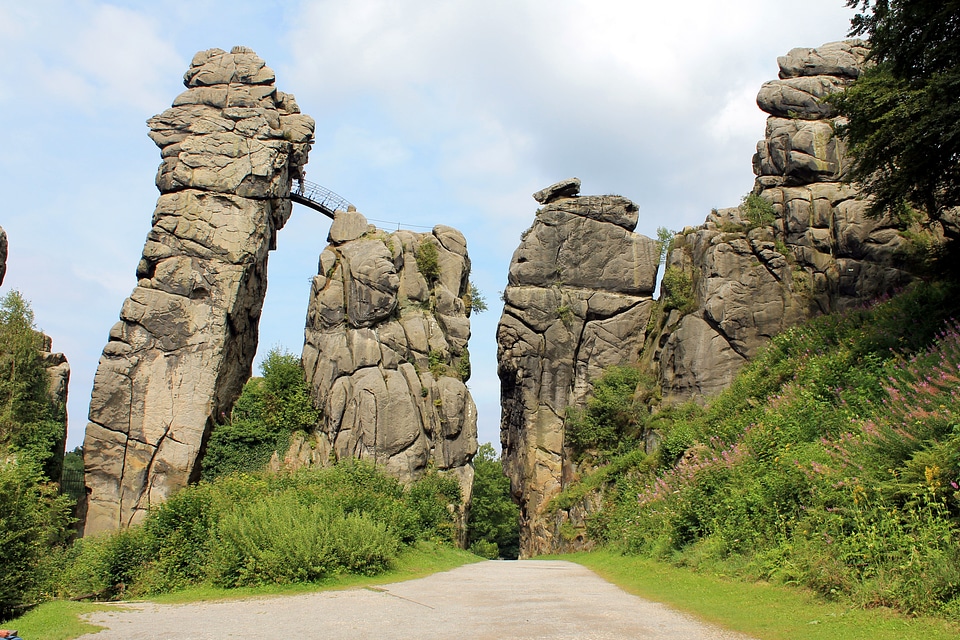 Rock mystical cliff