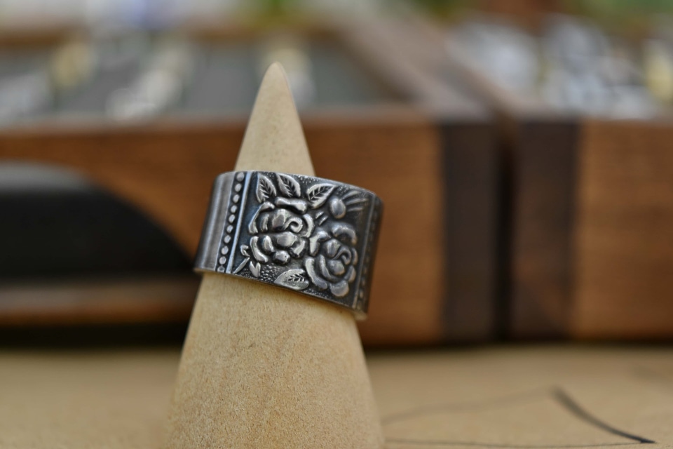 Handmade ring stainless steel
