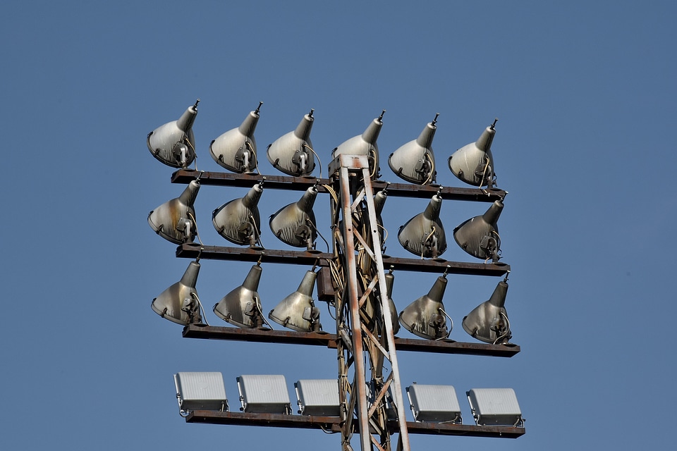 Blue Sky reflector outdoors