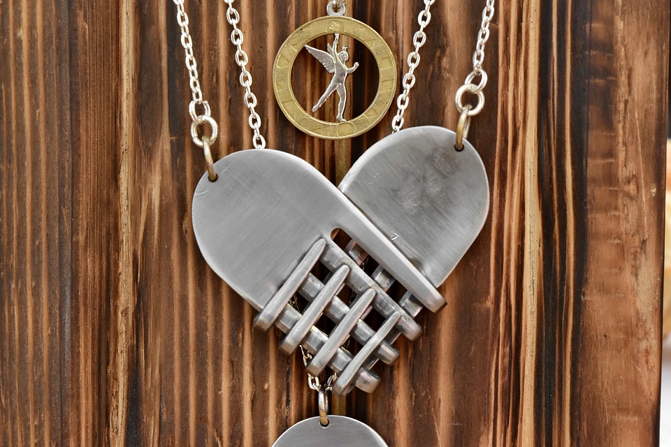 Fork jewelry stainless steel