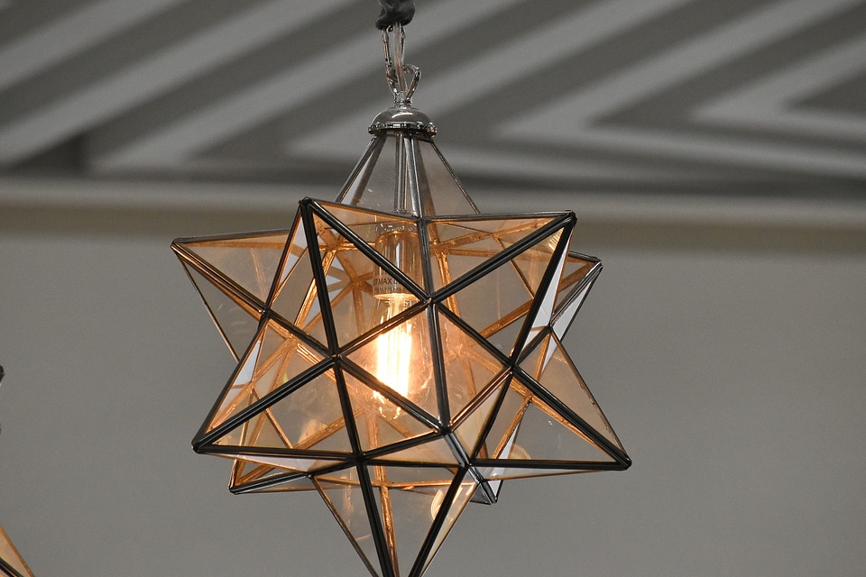 Chandelier interior design light bulb