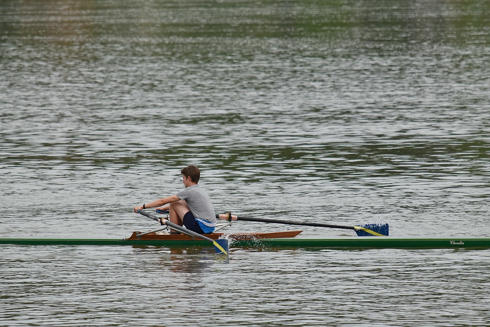 Athlete sport water