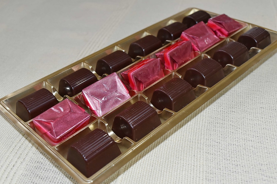 Dark Red food candy