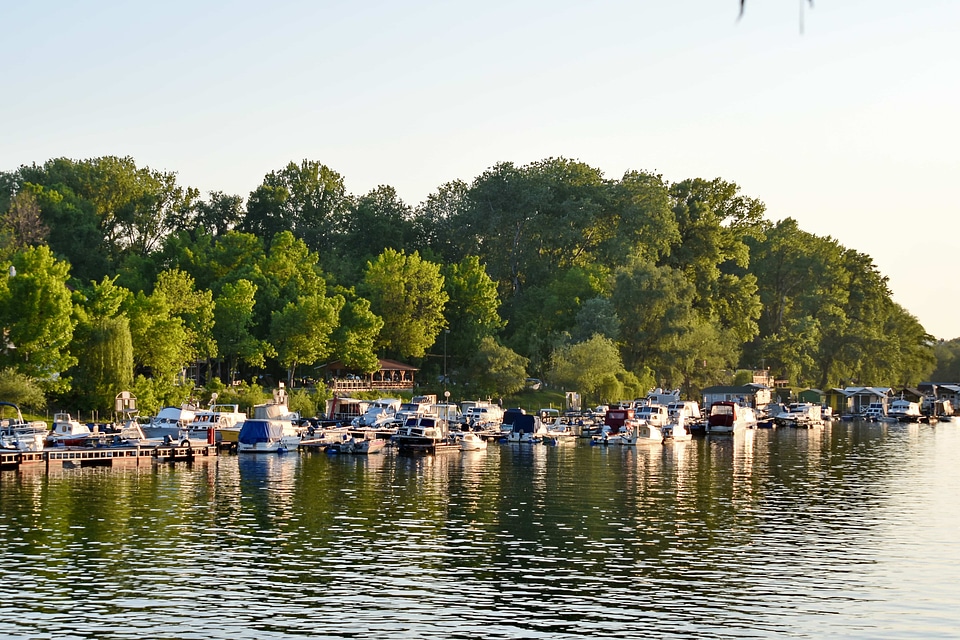Water lake landscape