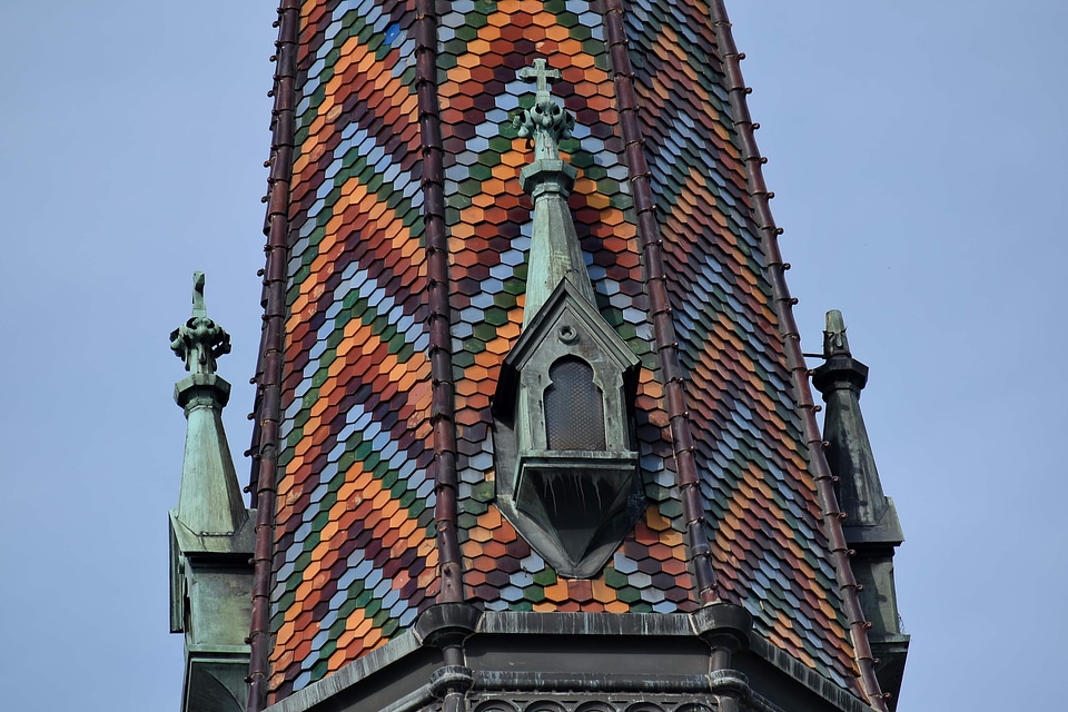 Christianity landmark roof photo