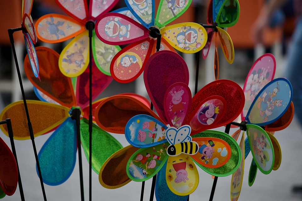 Toys wheel decoration