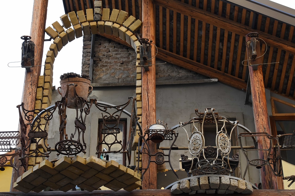 Art fence handmade