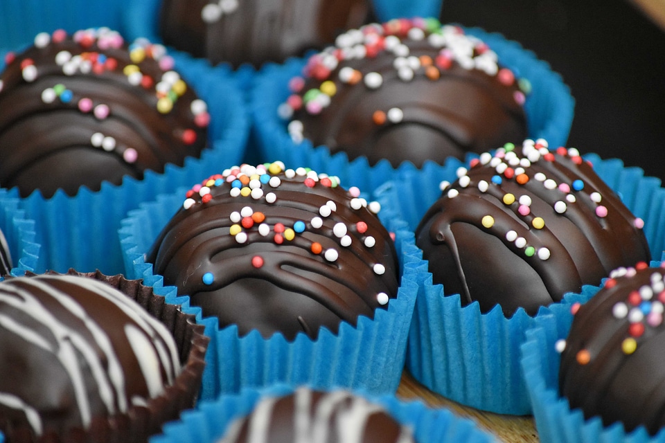 Baked Goods chocolate colourful