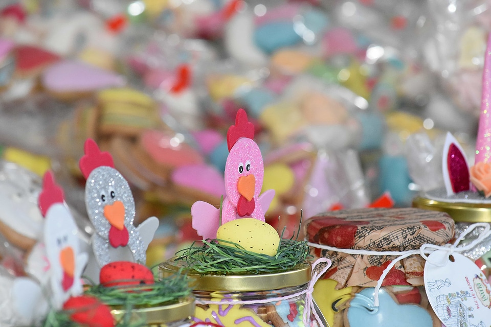 Easter handmade jar