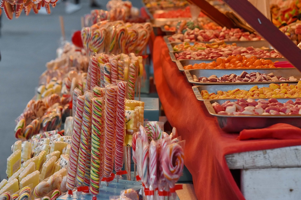 Candy delicious dessert