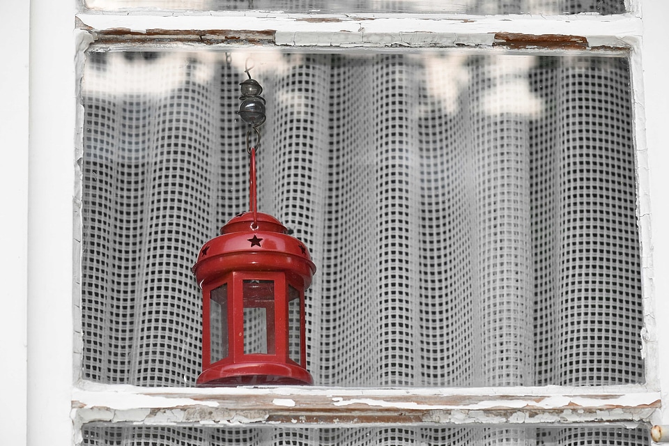 Decoration glass lamp