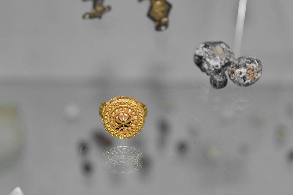 Gold heritage medieval