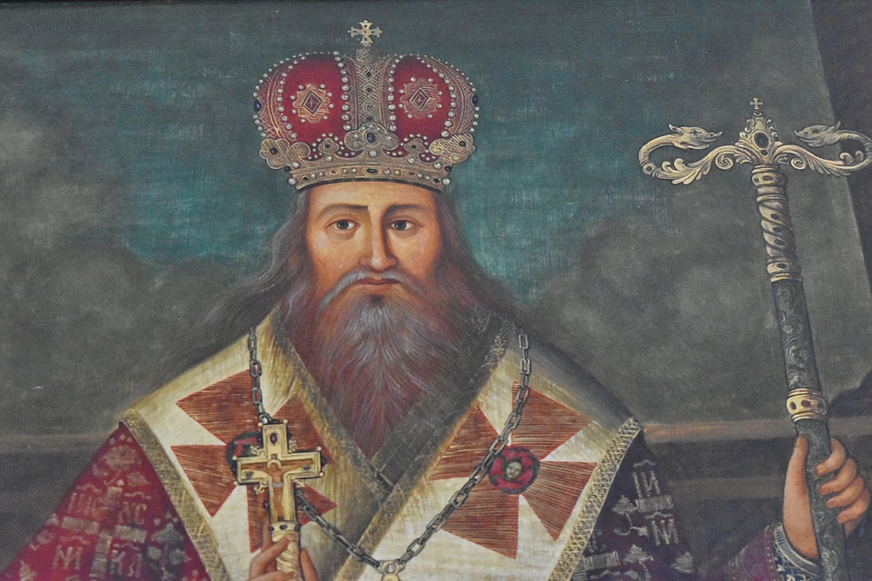 Portrait priest Serbia
