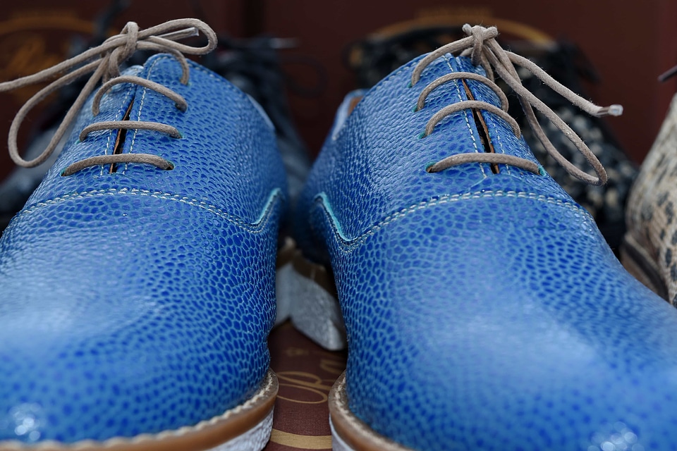 Elegant leather shoe
