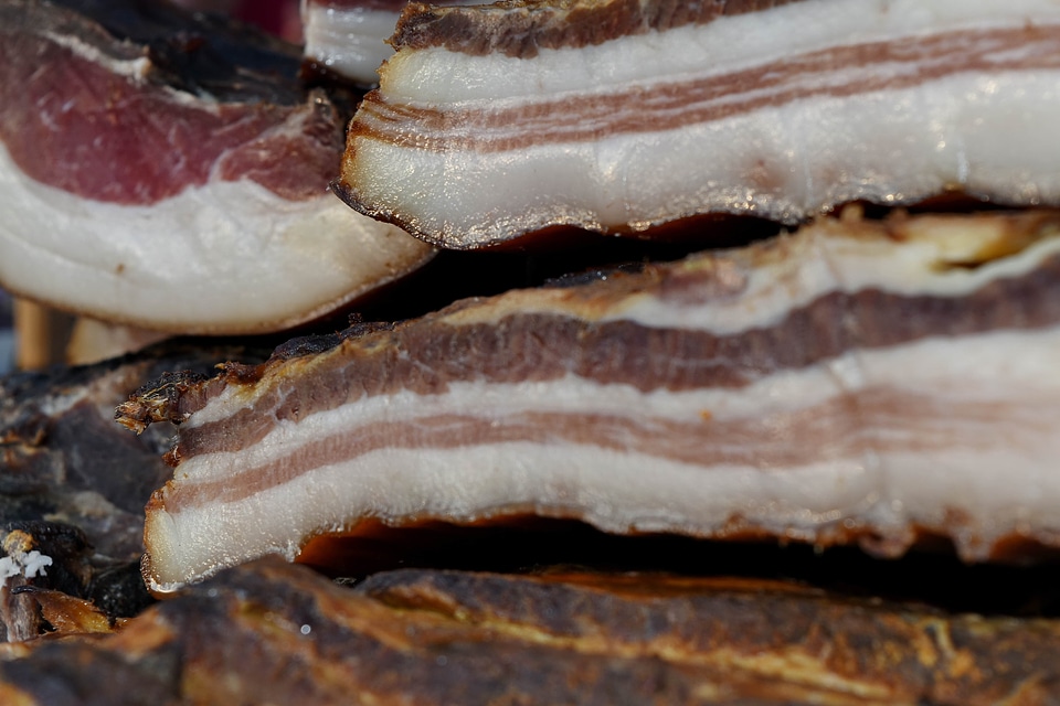 Bacon dry handmade