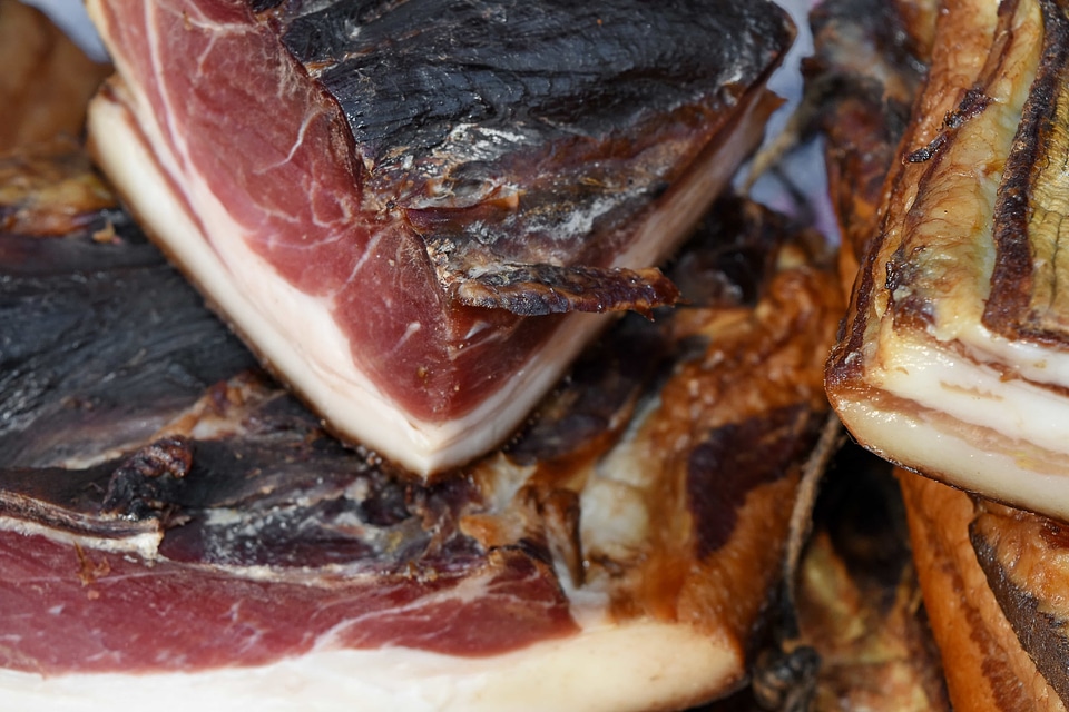 Bacon cholesterol organic