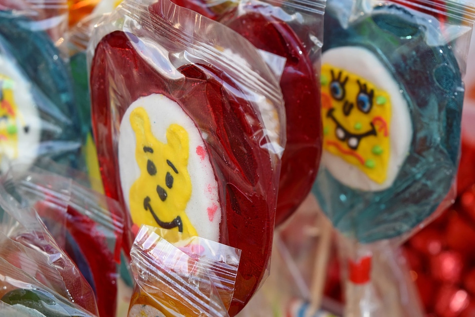 Candy decoration color