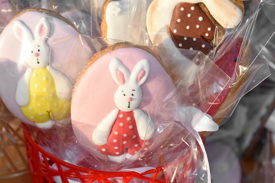 Candy easter decoration