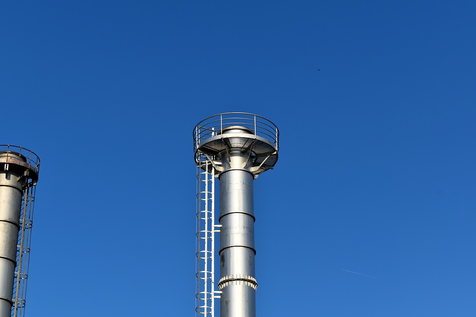 Tower workplace chimney