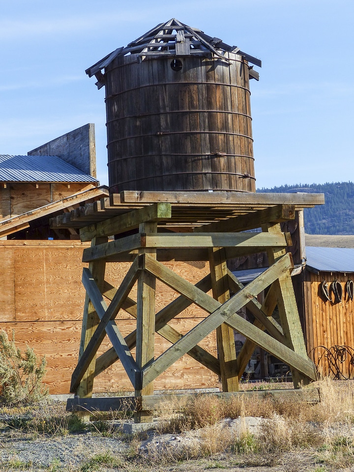 Wooden western style wild west
