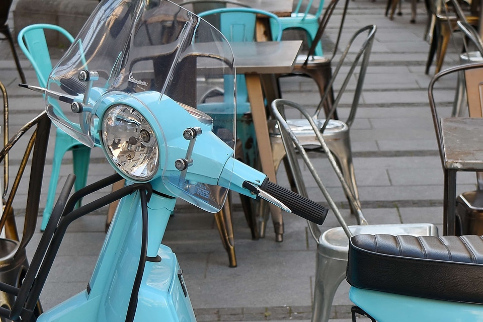 Famous Italy motorcycle