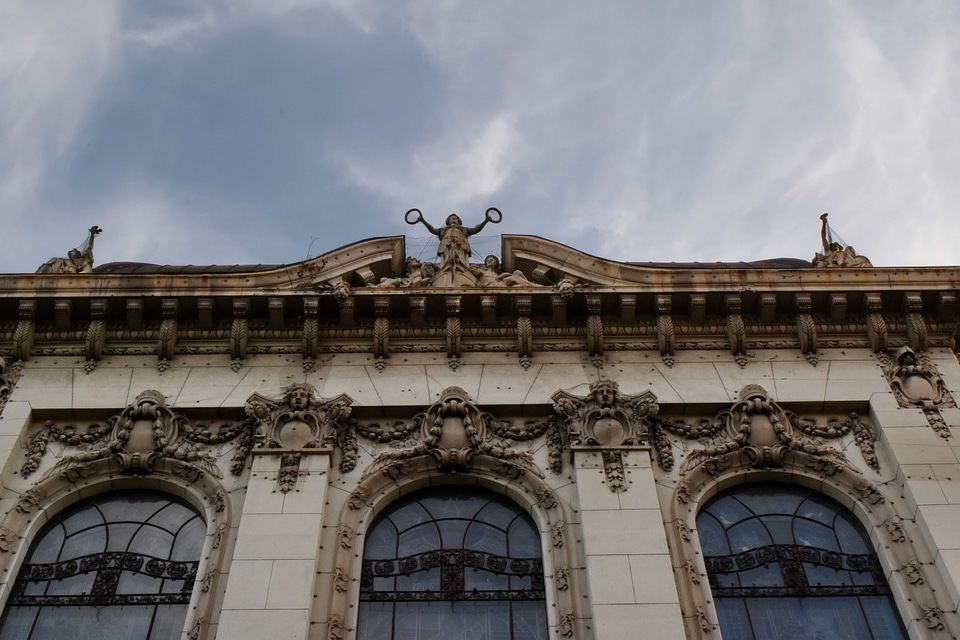 Capital City facade building