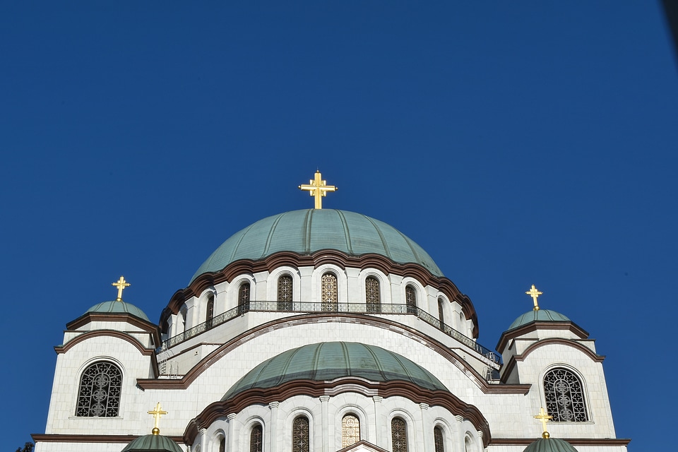 Orthodox architecture building