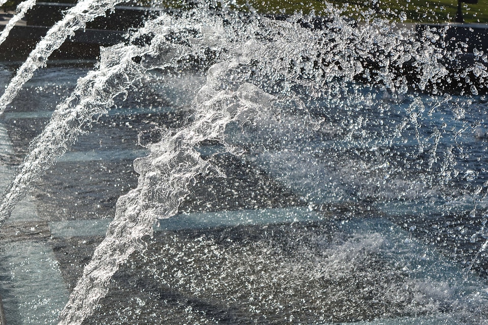 Capital City fountain urban area