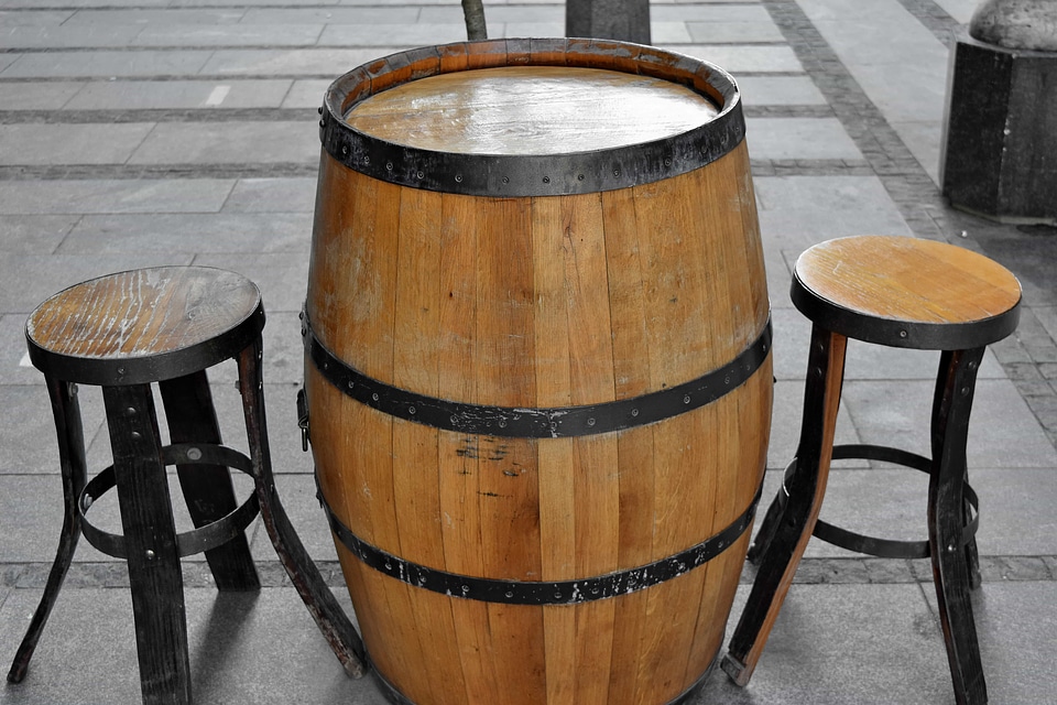 Furniture handmade barrel