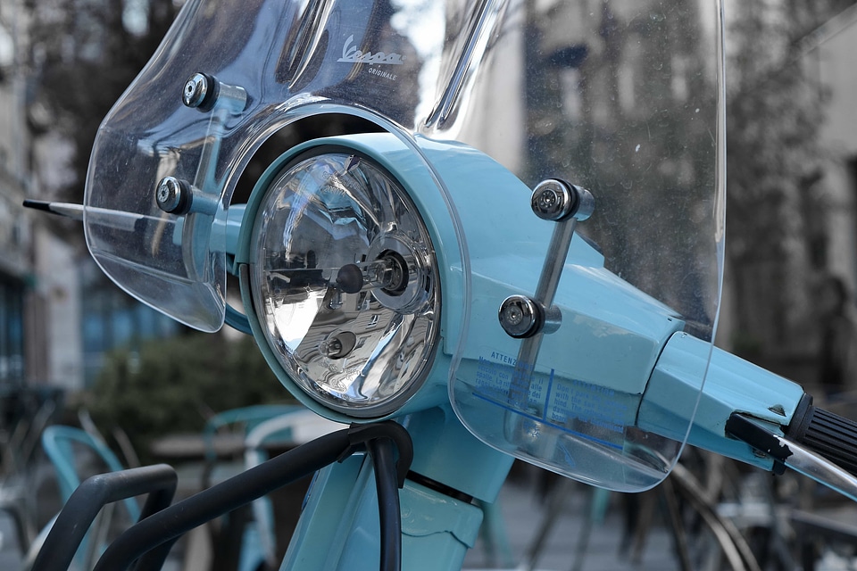 Headlight Italy metallic