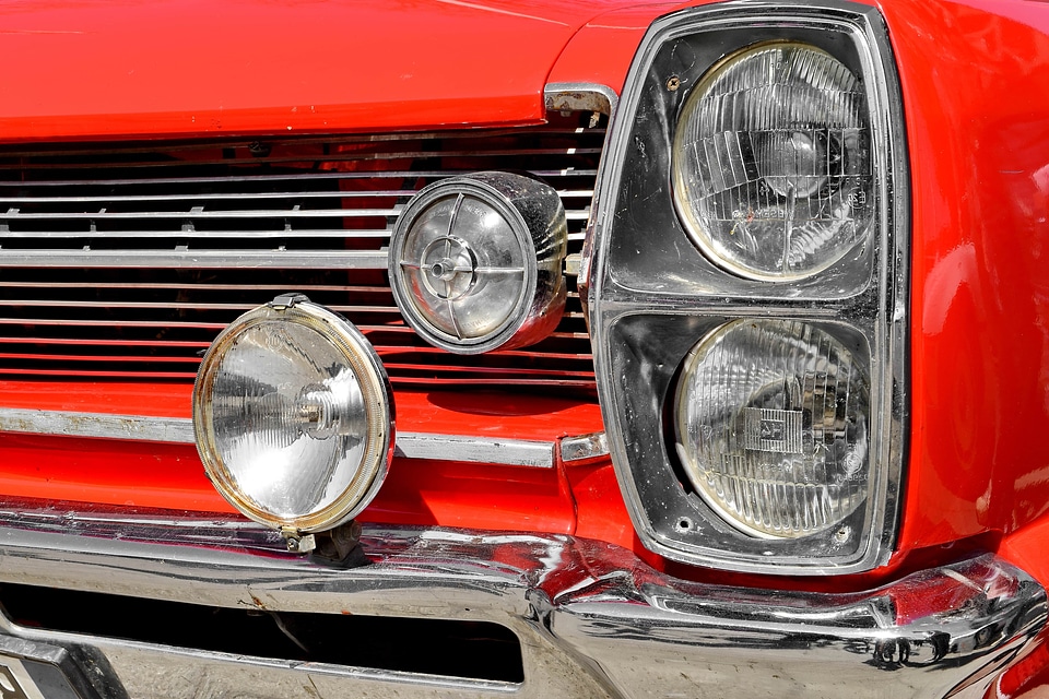 Headlight vehicle classic