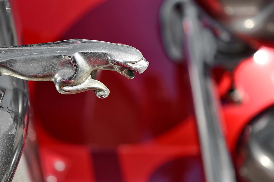 Detail metallic vehicle