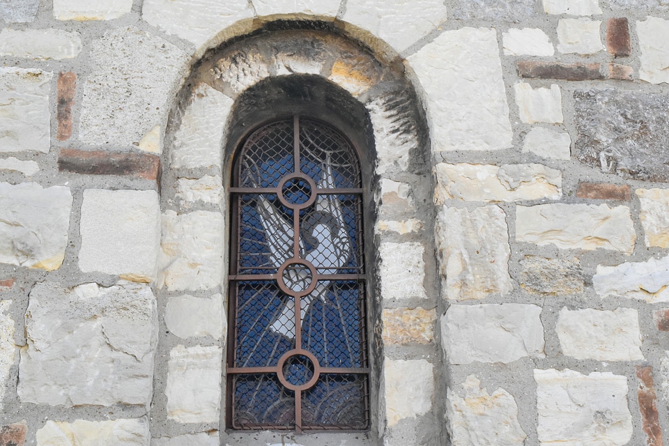 Stained Glass old architecture