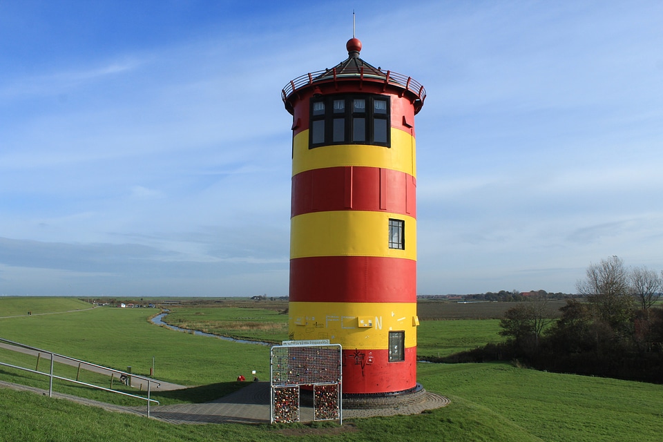 Landmark otto lighthouse landscape