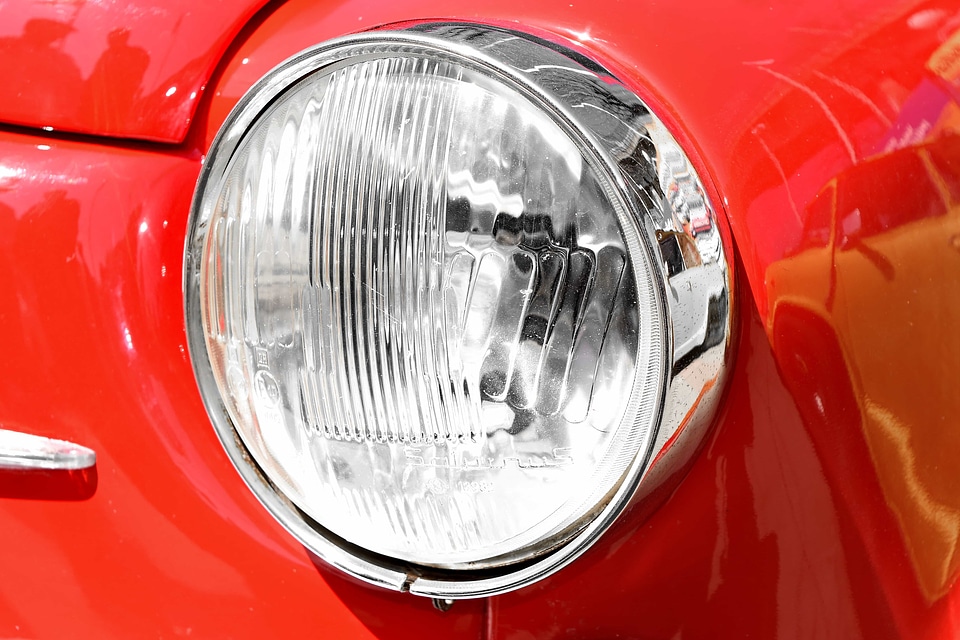 Chrome metallic red