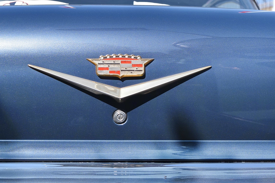 Blue car metallic