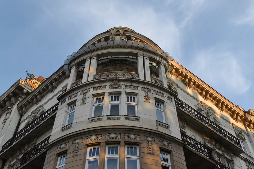 Balcony capital city Serbia photo