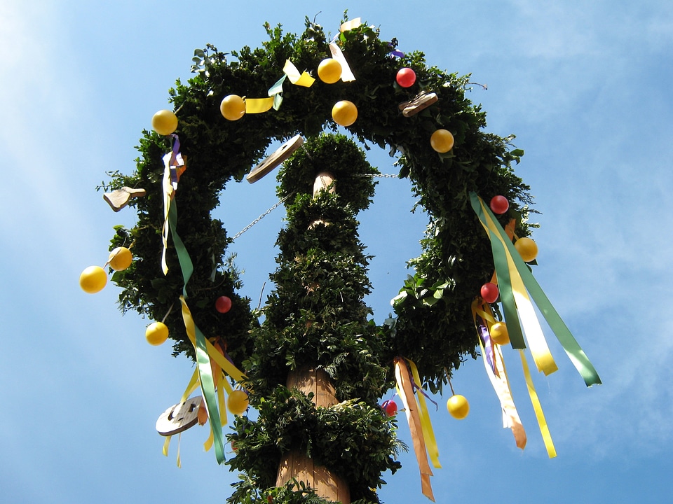 Egg tree egg festival