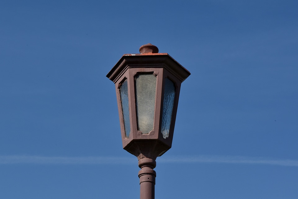 Blue Sky cast iron light