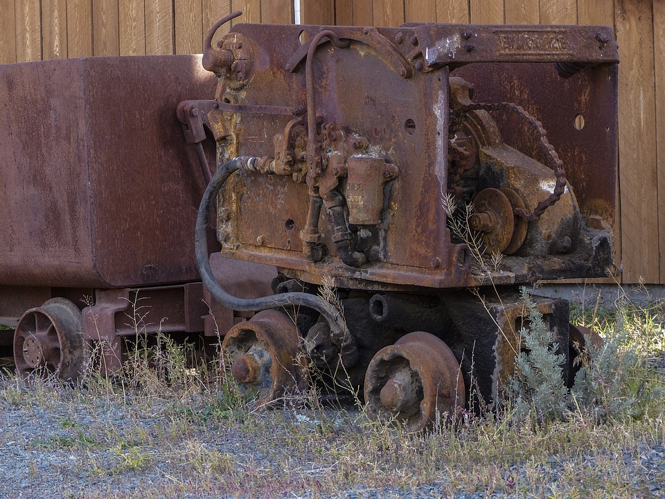 Wooden western style wild west photo