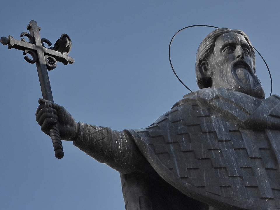 Bronze christianity orthodox