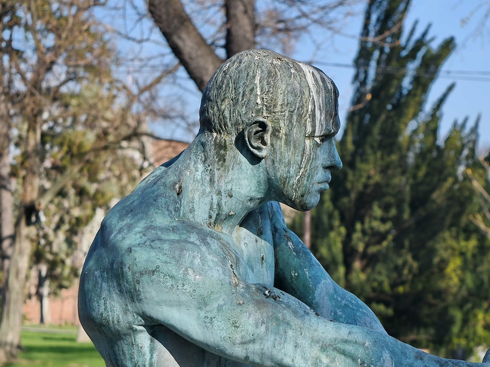 Bronze famous sculpture