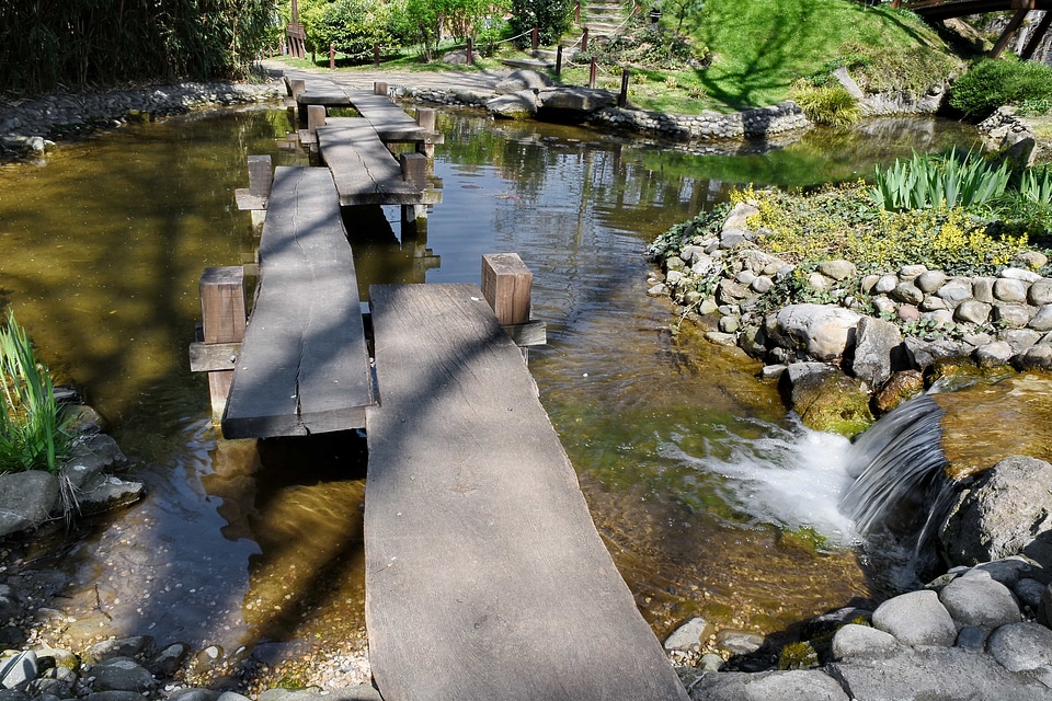 Botanical bridge garden