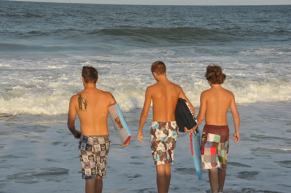 Surfboard boggieboard surf